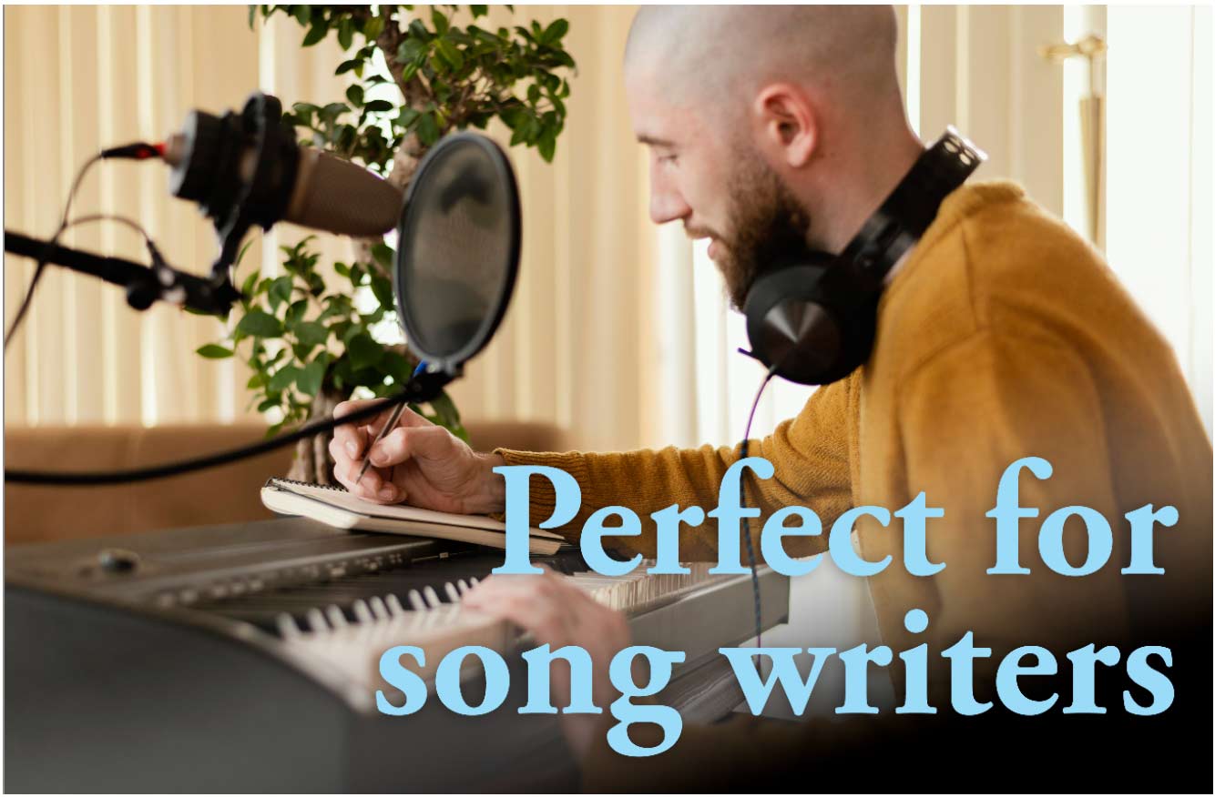 Pianoforall perfect for song writers