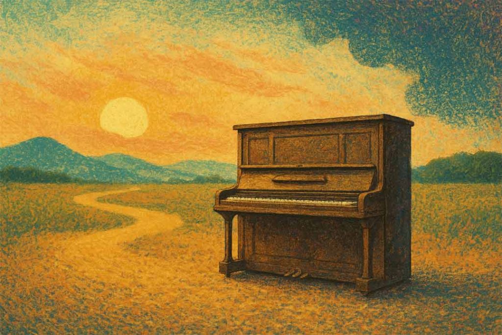John Lennos Piano Strawberry Fields