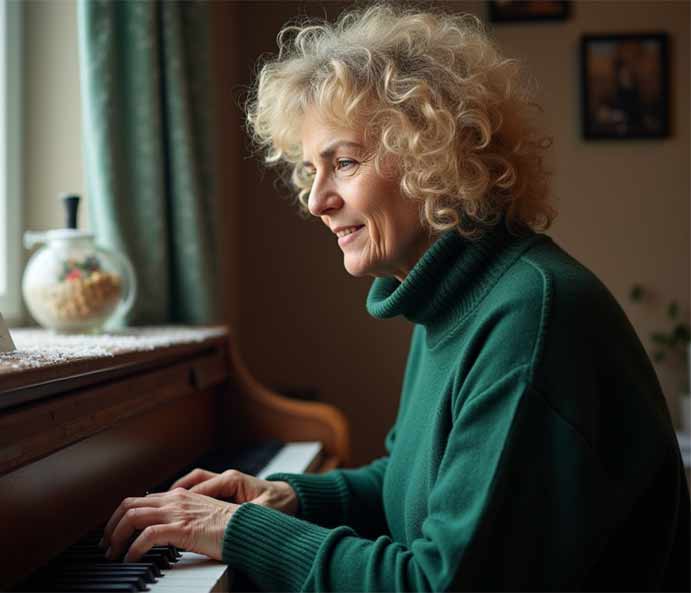 Piano practice habit