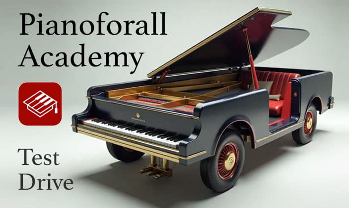 Pianoforall test drive