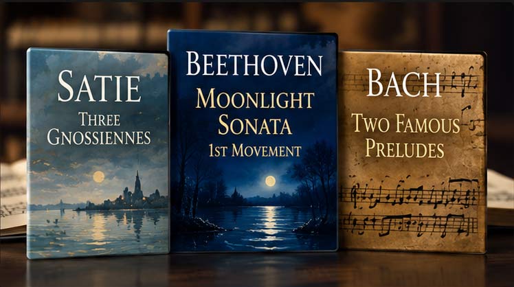 Classics By Ear bundle - Satie, Beethoven and Bach