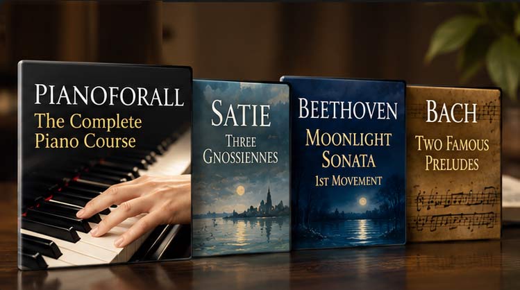 Pianoforall complete four course bundle